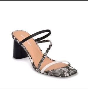 Marc Fisher Aliana Snake Print Sandal
